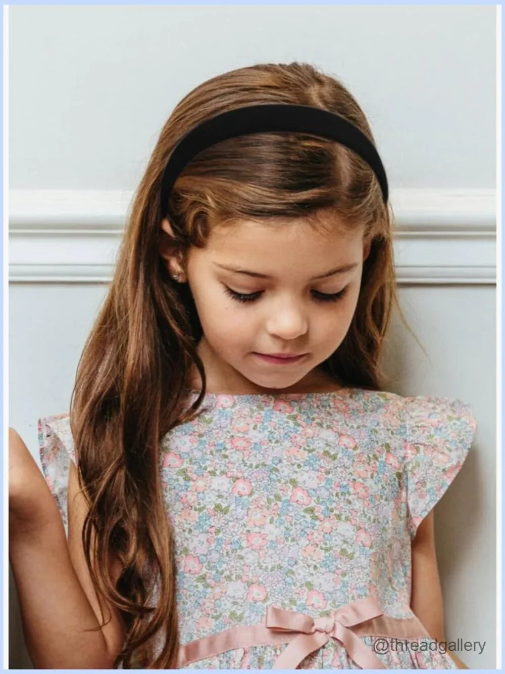 Non Slip Velvet Headbands for Women - Soft Elastic Hair Bands - 2 Pack